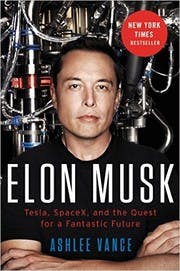 Cover of Elon Musk: Tesla, SpaceX, and the Quest for a Fantastic Future