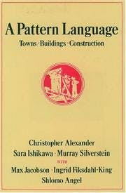 Cover of A Pattern Language: Towns, Buildings, Construction